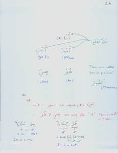 Arabic 02 06 - Personal Pronouns